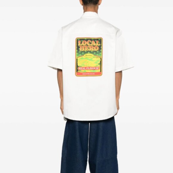 BNWT SS25 MARTINE ROSE LOCAL HERO SHIRT M - Picture 11 of 14